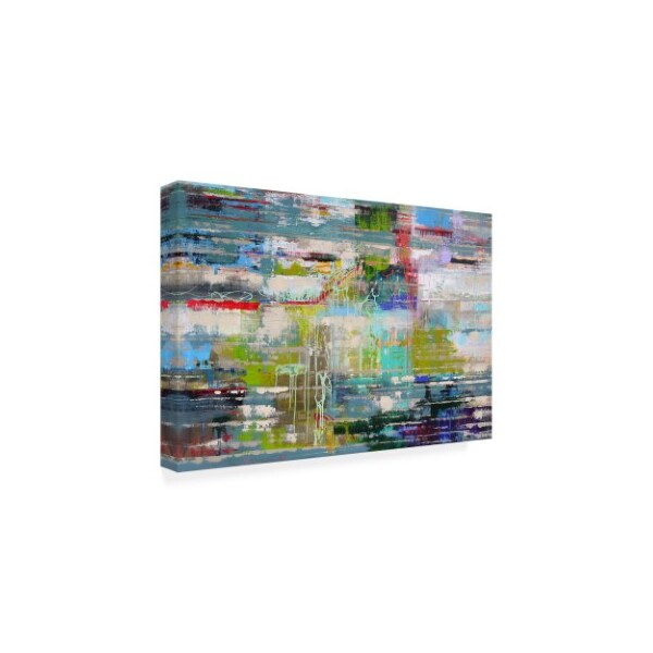 Ingeborg Herckenrath 'Thoughts Abstract' Canvas Art,16x24